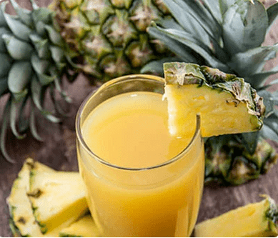 Ananas drénken Diät